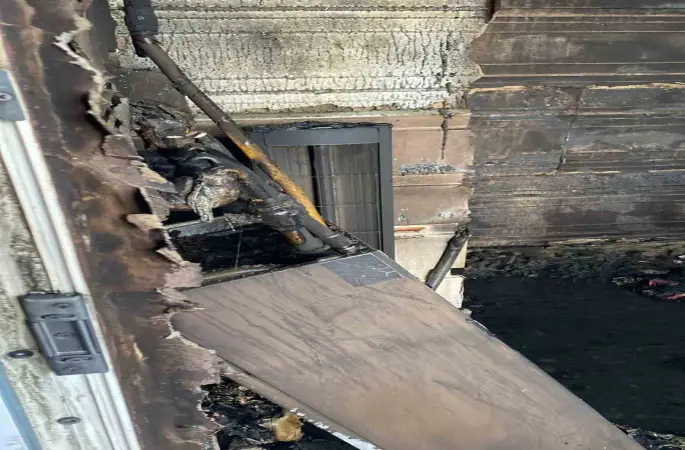 Burdur’da evin balkonunda çıkan yangın korkuttu
