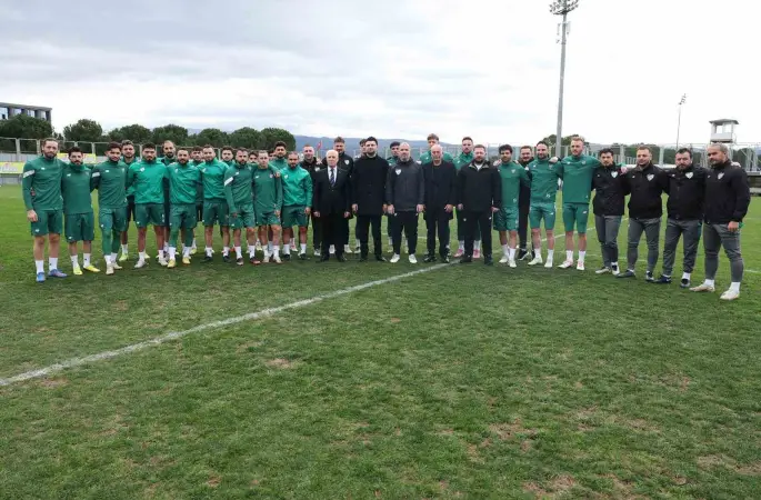 Bursa Büyükşehir Belediyesi’nden Bursaspor’a güçlü destek
