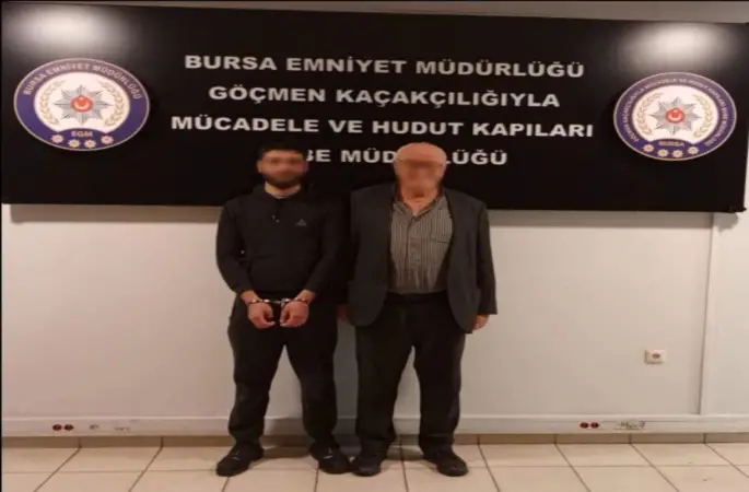 Bursa’da kiralık evde kaçak göçmen ağı polis operasyonuyla çökertildi
