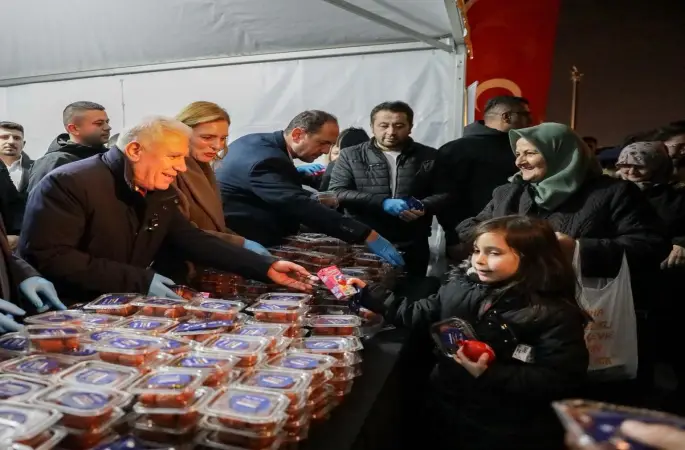 Bursa’da Miraç Kandili bereketi
