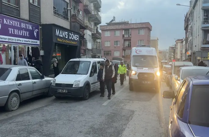 Bursa’da otomobilin çarptığı yaya yaralandı
