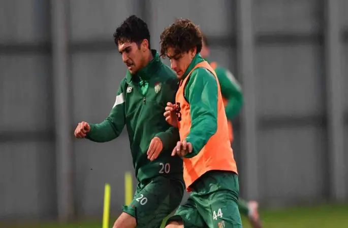 Bursaspor, Kırklarelispor maçı hazırlıklarına başladı
