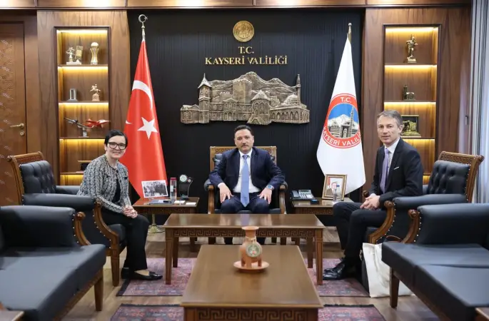 Büyükelçi Gabriele Juen’den Vali Çiçek’e ziyaret
