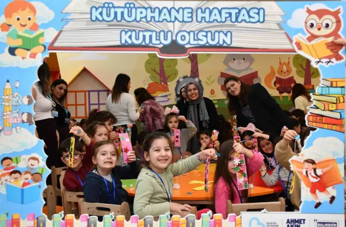 Büyükşehir’in Kütüphane Haftası etkinliklerine yoğun ilgi

