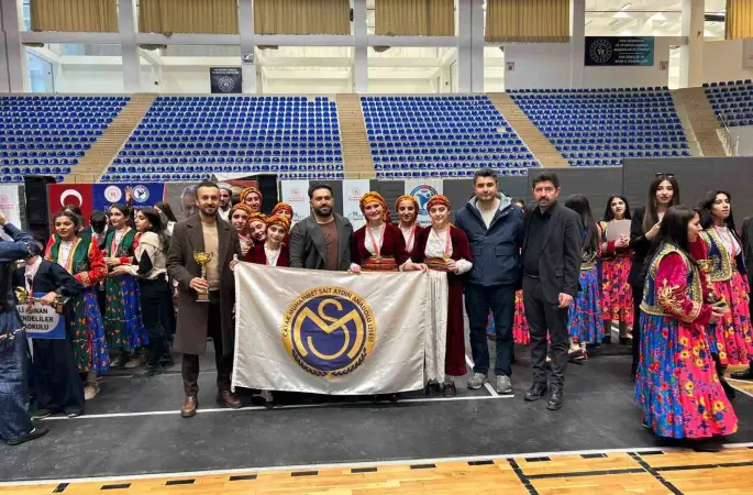 Çataklı öğrencilerden büyük başarı
