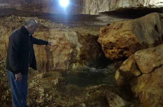 Cennet Obruğu’ndan 13 yıl sonra su çıktı
