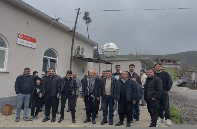 Çermik Karataş Mahallesinde 176 yıldır bayramlaşma geleneği devam ediyor
