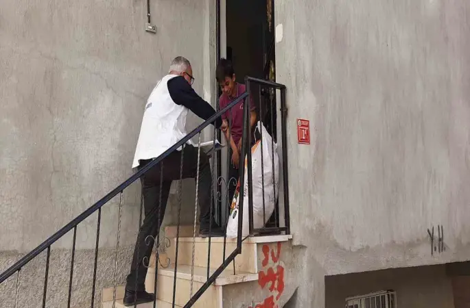 Çermik’te 88 yetim aileye ayni ve nakdi yardım
