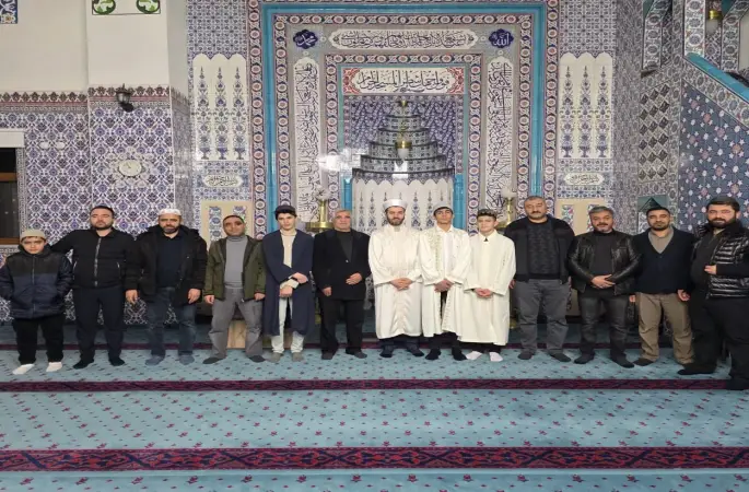 Çermik’te teravih namazı hatimle kılındı
