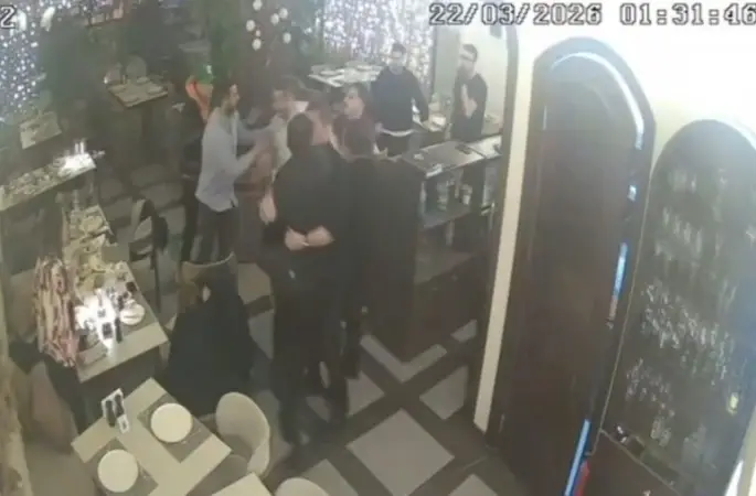 CHP’li belediye başkanının karıştığı kavga kamerada
