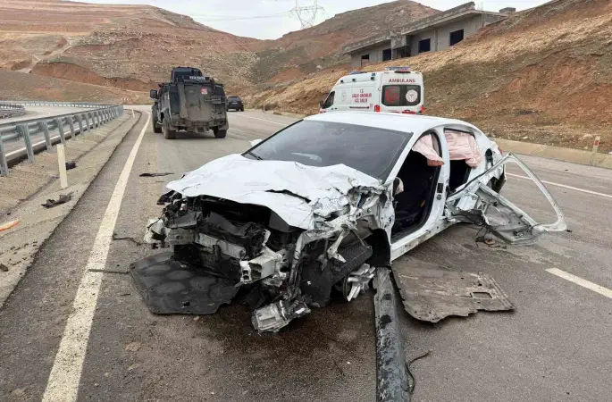Cizre’de trafik kazası: 5 yaralı
