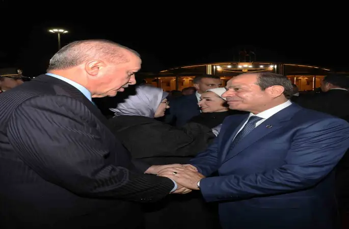 Cumhurbaşkanı Erdoğan, Mısır’daki temaslarını tamamladı
