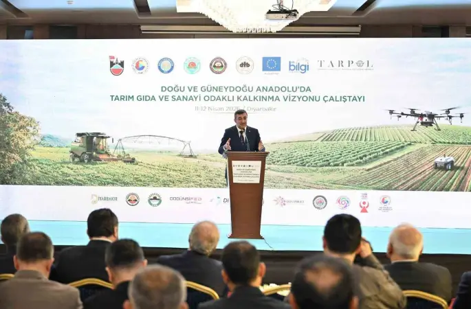 Cumhurbaşkanı Yardımcısı Yılmaz: "Coğrafyamızın da avantajlarını kullanarak lojistikte çeşitlendirme, alternatifleri geliştirme stratejisi izliyoruz"
