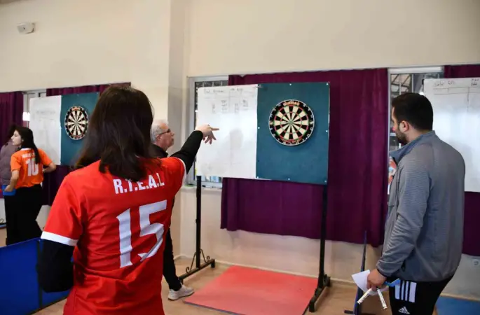 Dart müsabakalarında kazananlar belli oldu
