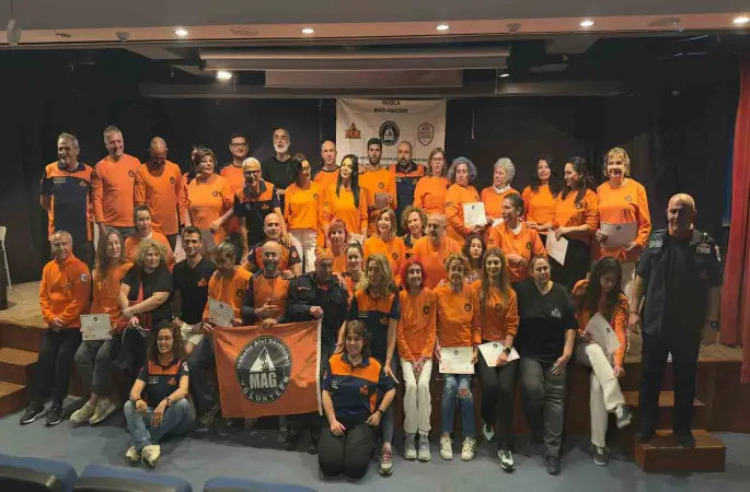 Datça’da 8. Dönem Mahalle Afet Gönüllüleri Yemin Töreni düzenlendi
