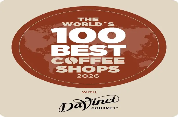 DaVinci Gourmet, ’Dünyanın En İyi 100 Kahve Dükkanı 2026’nın sponsoru oldu
