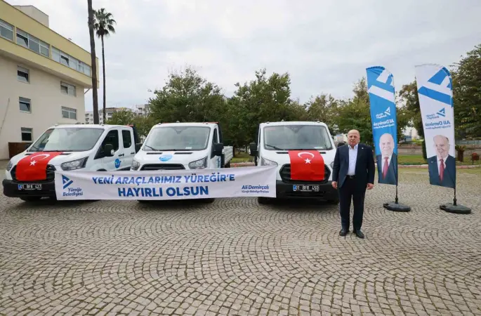 Demirçalı: "2 yılda araç filomuzu 29 yeni araçla güçlendirdik"

