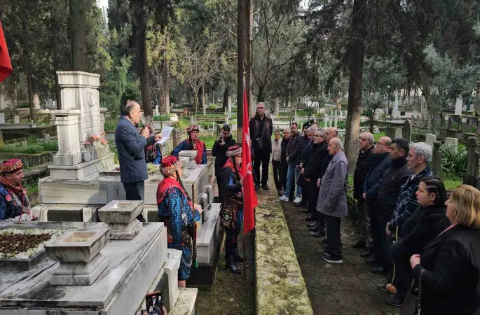 Demirci Mehmet Efe Nazilli’deki mezarı başında anıldı
