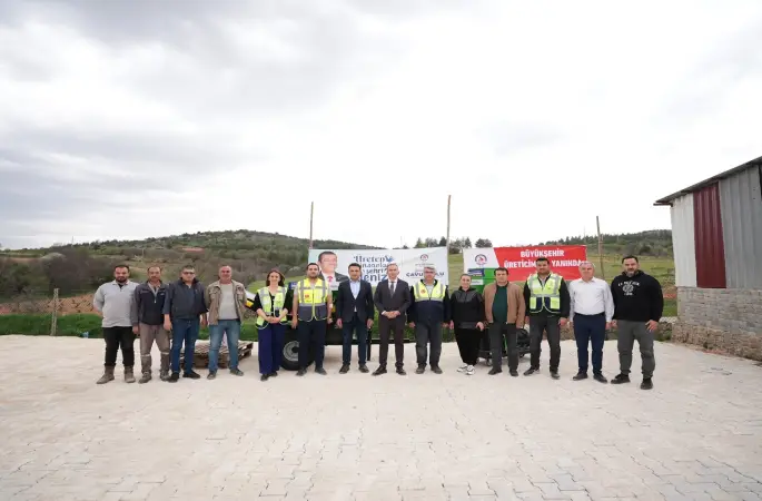 Denizli Büyükşehirden Bekilli’ye tarımsal makine desteği
