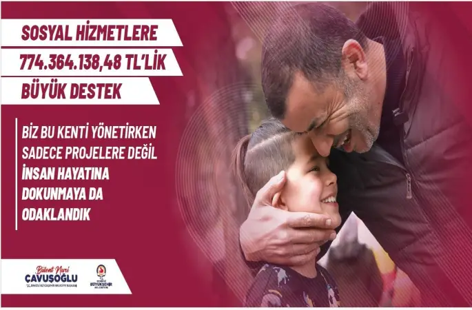 Denizli’de sosyal hizmetleri için 774 milyon TL’lik dev bütçe
