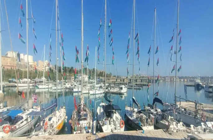 Denizlili gönüllü Salih Tekin Sumud Filosuna katılmak için İtalya’da
