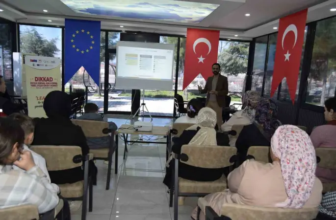 Dicle Yerel Eylem Grubu Derneğinden muhtar, kandın ve gençlere IPARD III eğitimi
