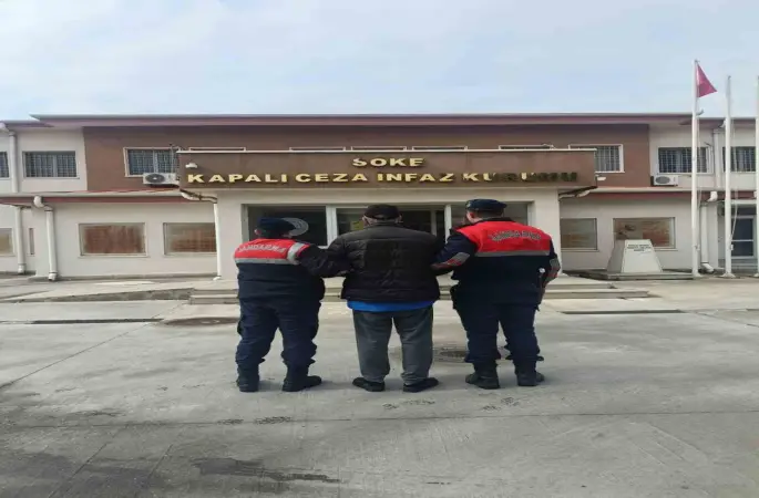 Didim’de 8 yıl hapis cezası bulunan hükümlü yakalandı
