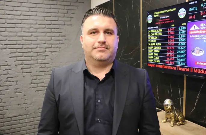 DİKO Başkanı Sanal: ’’Altın uzun vadede yeniden toparlanarak yükseliş trendine girecek’’
