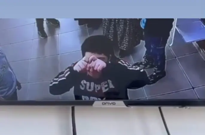 Diyadin’de down sendromlu öğrencinin kamerayla tanışması
