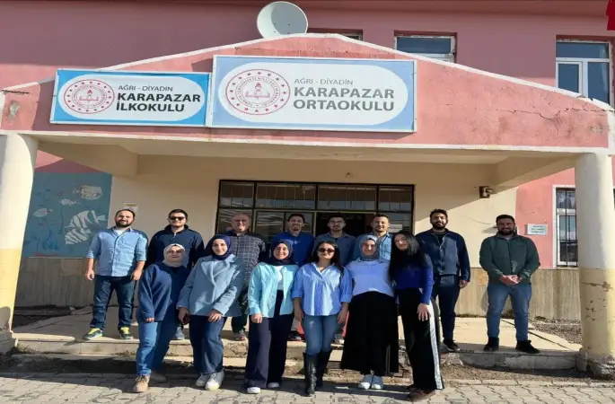 Diyadin’de maviyle yükselen farkındalık
