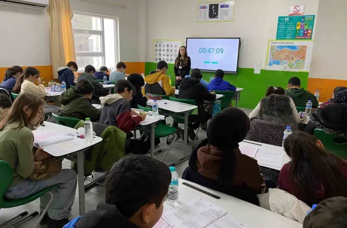 Doğa Koleji bursluluk sınavı Adıyaman’da yoğun ilgiyle gerçekleştirildi
