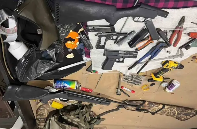 Dörtyol’da kaçak silah ve uyuşturucu operasyonu: 1 tutuklama
