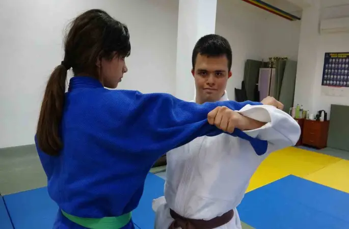 Down sendromlu judocu Mustafa Erbil, Dünya Şampiyonası yolunda
