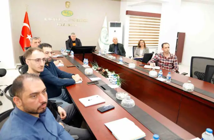 DSİ 8. Bölge Müdürlüğü’nde sulama değerlendirme toplantısı

