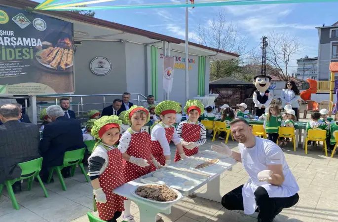 ’Dünya Pide Günü’nde Çarşamba pidesi miniklerle buluştu
