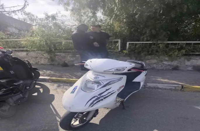 Dur ihtarına uymayıp kaçan motosikletli yayaya çarptı: 424 bin 500 bin TL ceza kesildi
