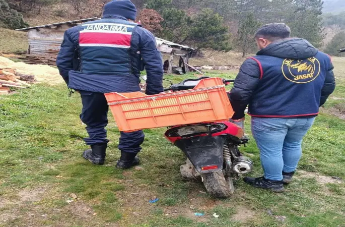 Düzce’de çalınan motosiklet 5 yıl sonra Bolu’da bulundu
