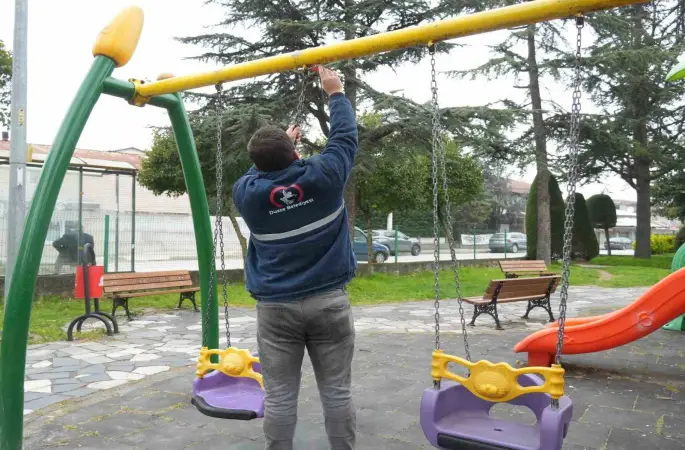 Düzce’de çocuklar için hazırlanıyor
