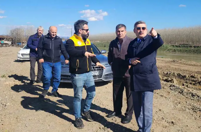 Düzce’de köy yollarında onarım ve bakım incelemesi yapıldı
