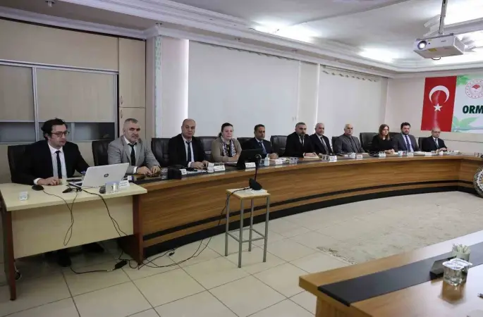 Elazığ Orman Bölge Müdürlüğü’nde planlamalar ele alındı
