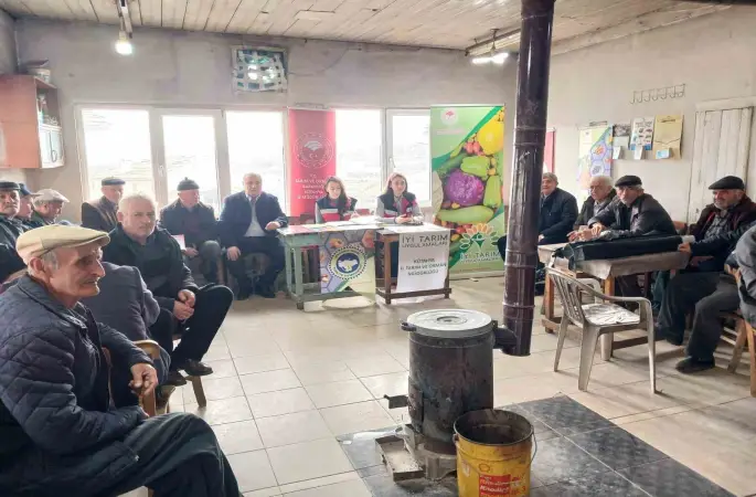 Emet’te çiftçi eğitimi
