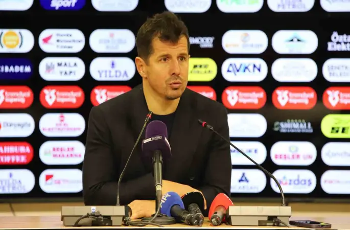 Emre Belözoğlu: "Bugün oynadığımız futbola çok fazla söylenecek bir şey yok"
