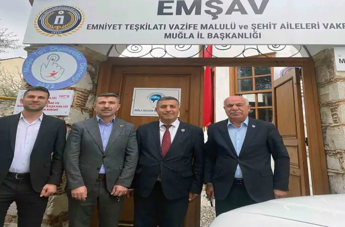 EMŞAV’a Emniyet Teşkilatı Sendikası Genel Başkanı Okumuş’tan ziyaret
