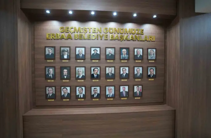 Erbaa Belediyesi’nin yönetim tarihi tek panoda toplandı
