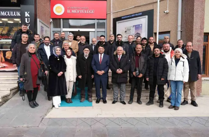 Erzincan İl Müftülüğü çalışmalarını basın mensuplarına anlattı
