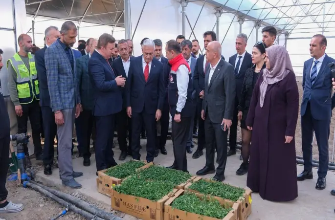 Erzincan’da tarımsal üretimi artıracak proje yerinde incelendi
