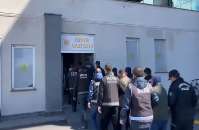 Erzincan’da tefecilik ve yağma operasyonu
