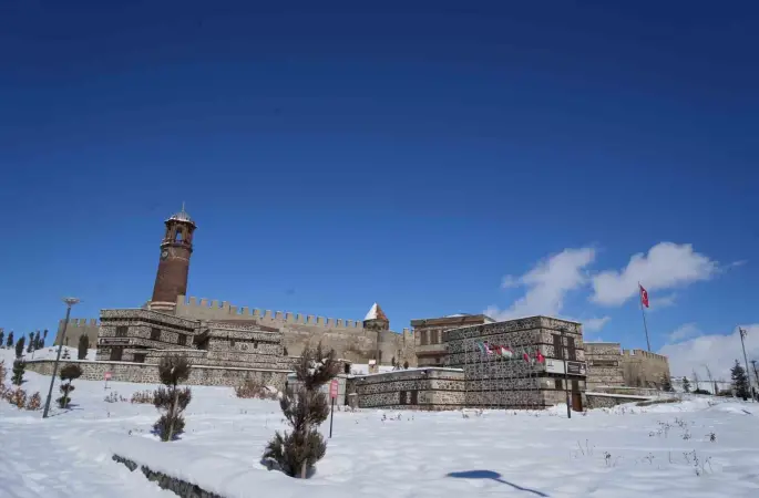 Erzurum’da çığ, buzlanma ve don uyarısı
