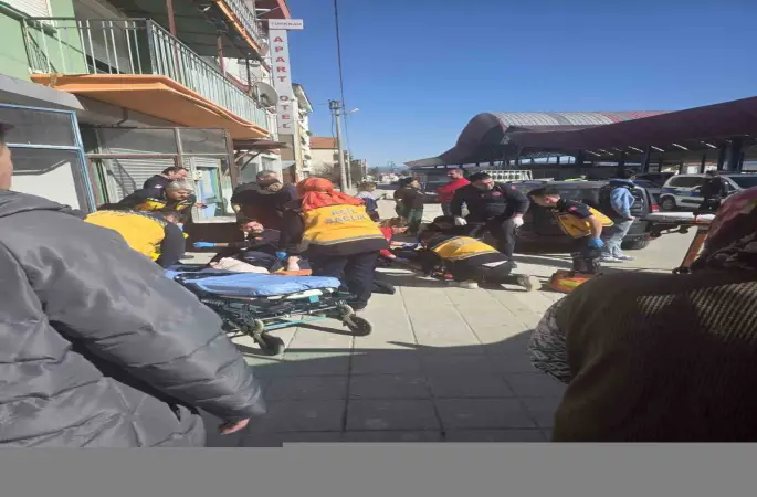 Eski karısını bacağından pompalı tüfekle yaraladı, iş yeri sahibi tarafından kolundan vuruldu

