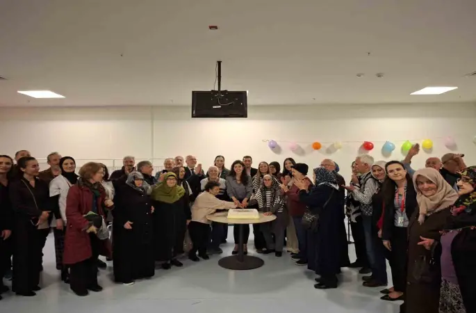 Eskişehir Şehir Hastanesi’nde yaşlılarla anlamlı buluşma
